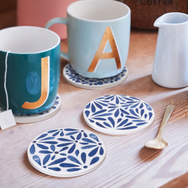 AD Indigo Blue Coasters